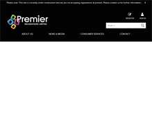 Tablet Screenshot of premierdec.com